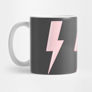 Pink lightning bolts Mug